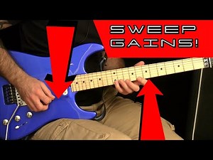 Speed up your Sweep Picking - How to Play Guitar Faster episode 13