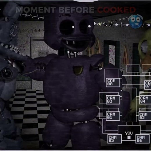 Purple Guy VS Withered Bonnie and Withered Chica #fnaf2 #fight #edit #game