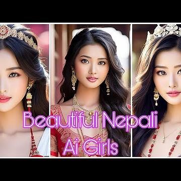 [4K] Lookbook Ai Nepal ~ Beautiful Girls + Nepali model