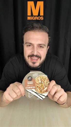 MİGROS MARKET TAVUK NOODLE DENİYORUM #shorts #food