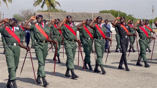 Precision, Pride and Parade: New Drill Graduates Pass Out at Adiko Square #TopFans #fypchallenge #everyonehighlightsfollowers #followers #parade #theuniformnews #themilitarynews | The Military News