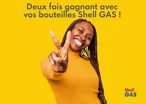 🚚🎉 La promo #ShellGas 2 fois gagnant continue dans toutes les stations !! Jusqu'au 30 juin 2024, profitez de notre offre exclusive : Vos bouteilles B6 à 11,750 F et B12 à 20,750 F seulement ! Pour plus de détails, consultez l’offre ici : http://spr.ly/6189gT4hx | Shell