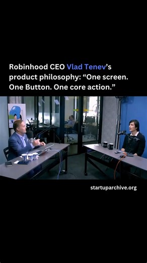 Startup Archive | The first version of Robinhood was actually a social trading app. “[It] allowed you to create a profile, follow other people, rate stocks,... | Instagram