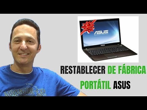 Restablecer de fabrica portatil Asus A53S o similar