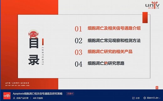 Apoptosis 细胞凋亡相关信号通路及研究策略