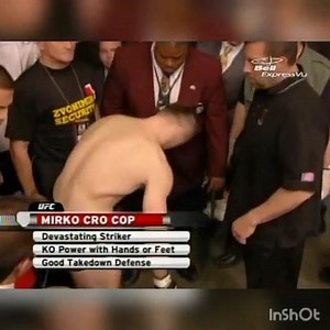 Ufc 67 entrance | Mirko CroCop Filipovic
