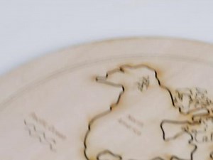 世界地图拼图也可以自己做， so easy!