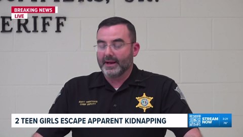 Two South Carolina teenage girls escape after being kidnapped: Full news conference