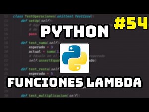 ✅ Python Course: Lambda Functions in Python λ #54