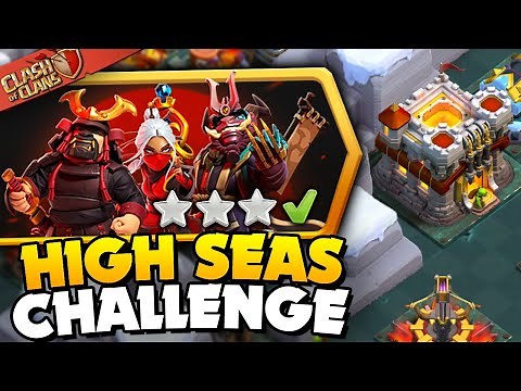 Easily 3 Star High Seas Hijinks Challenge (Clash of Clans)