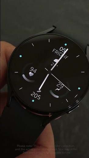 Minimal Watch Face #samsung #google #watchface #wearabletech #fypyoutube #smartwatch
