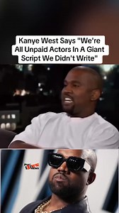 601K views · 20K reactions | #KanyeWest Says "We're All Unpaid Actors In A Giant Script We Didn't Write" | Most Extreme News | Facebook