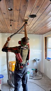 I am DIALED IN! This EXO-S exoskeleton shoulder focus is the real deal. I could sand above my head all day if I needed to...and my shoulders are not my strong suit. @hiltinorthamerica is looking out for workers long term health EXO-S retails for ~$1,500 It helps reduce worker’s shoulder and neck fatigue when working overhead by lowering physical strain. A neck brace is also available as an access @mirka_usa @metabo_north_america @starmix_electrostar @HILTI #worksmarternotharder #sanding #shoulde