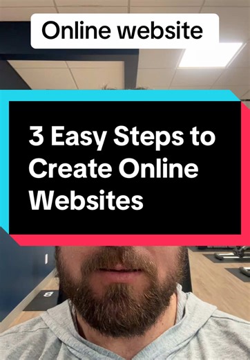 3 Easy Steps to Create Your Online Website