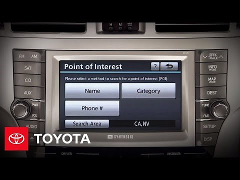 2011-2012 Avalon How-To: Navigation System | Toyota