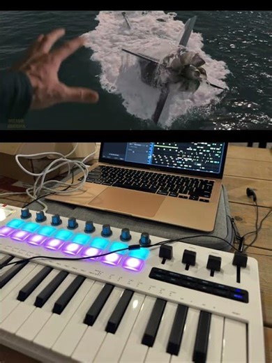 X-Men First Class Intro #logicpro #piano Sine Player Plugins and SMK M Wave 37 Pro