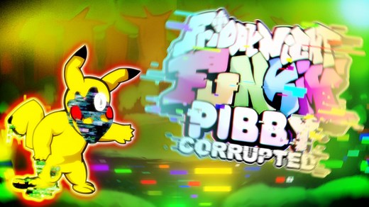 可怜的皮卡丘！FNF优质模组VS Pibby Pikachu全流程演示