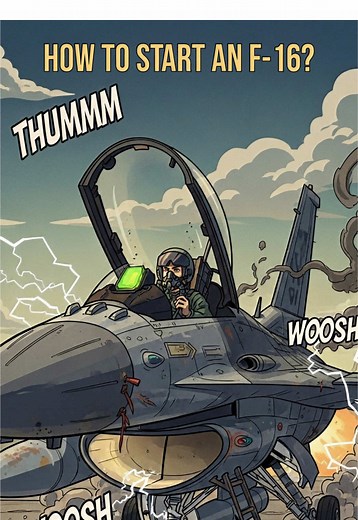 How to Start an F-16 Fighter Jet with Ease