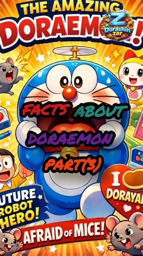 ||Facts about Doraemon 🤯😱 part (3)||🔥🔥🔥@Dorashinzar