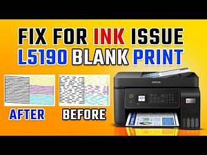 Epson L5190 Printing Blank Pages? Full Repair and Ink System Recovery | Device Doctor