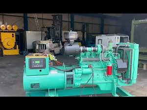 100 kVA Cummins Open Set - Test Run Used Diesel Generator Testing