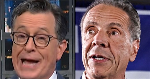 ‘Allegedly’: Stephen Colbert Taunts Andrew Cuomo Over ‘Touching’ Moment