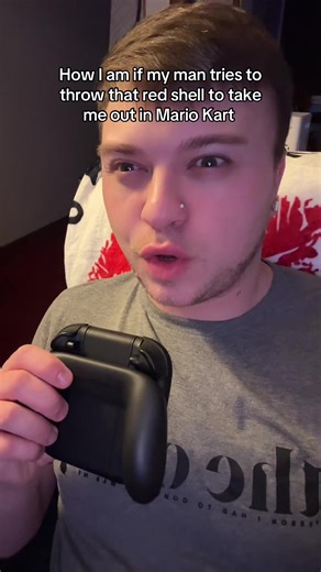 Or that damn blue shell 🪽😭 #mariokart #relatable #nintendo