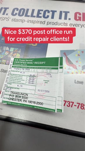 #fyp #creditrepair #collections #postoffice #chargeoffs | credit repair