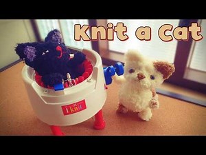 How to Cat Plushies on a 22 Pin Knitting Machine