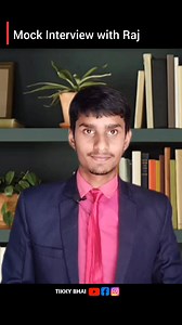 Mock Interview with 34 | TIKKY BHAI