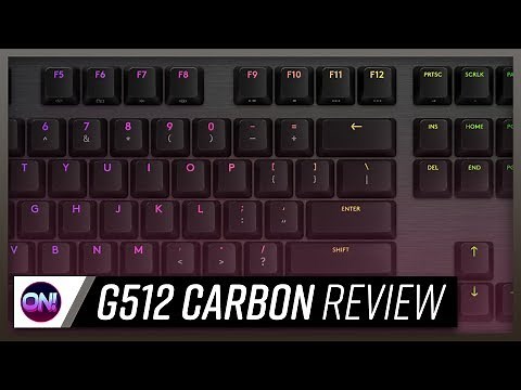 Logitech G512 Carbon Keyboard Review