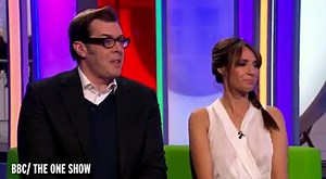 Alex Jones wears a more than revealing top on The One Show