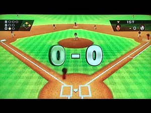Wii Sports Series: Baseball Tournament Round of 24 Matches #2