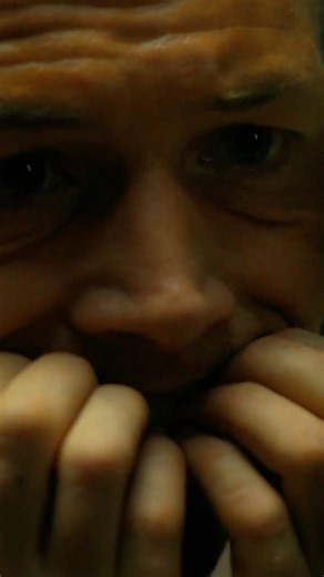 Taron Egerton in APEX is truly nightmare fuel.