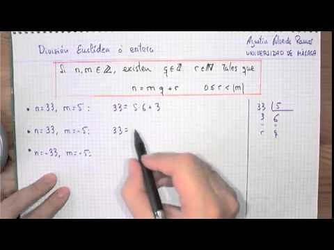 División euclídea o entera