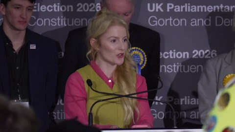 Hannah Spencer's speech in full as Greens win Gorton and Denton by-election