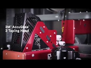 3M-Matic Case Sealer 8000af with 3M Accuglide 3 Taping Head