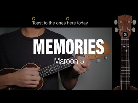 (CHORD UKULELE) Memories - Maroon 5