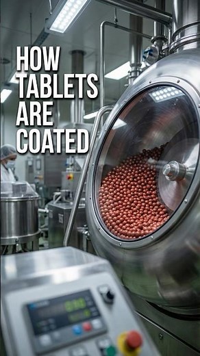How Tablets Are Coated in Pharmaceutical Manufacturing
