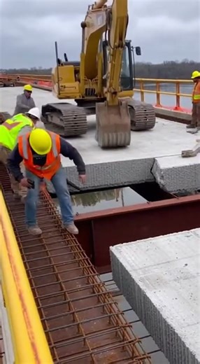 Concrete Surface Rips Apart, Sending Excavator Crashing Into the Collapse!