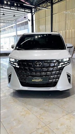 Toyota alphard hybrid 2025 luxury MPV 4WD review exterior and interior