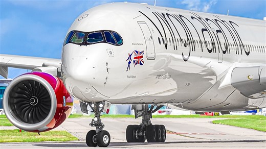 ✈️ VERY CLOSE UP Airplane TAKEOFFS & LANDINGS 🇬🇧 Manchester Airport Plane Spotting