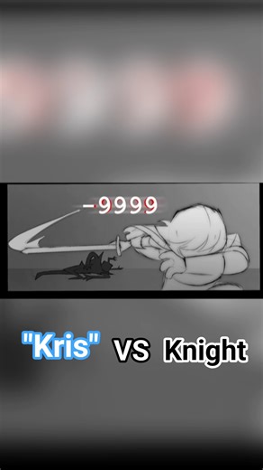 "Kris" vs Knight #deltarune#comicdub