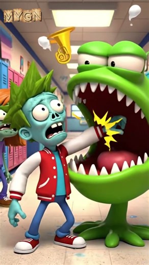 My Pet Monster Ate My Homework #funny #zombie #cartoon #shorts