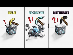 The Most Realistic Minecraft Pickaxe Breaks 🔥 3D Blender Simulation