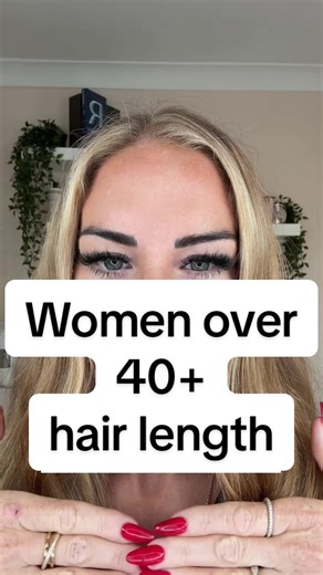 Apparently once you hit your forties, women need to cut their hair short?? This is clearly something I disagree with 😂 What are your thoughts? ⬇️ #longhair #hollylouiseaesthetics #womenover40 #aesthetics #haircare