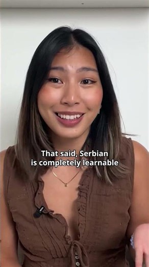 Is Serbian Hard to Learn? #languagelearning #serbian #learnserbian
