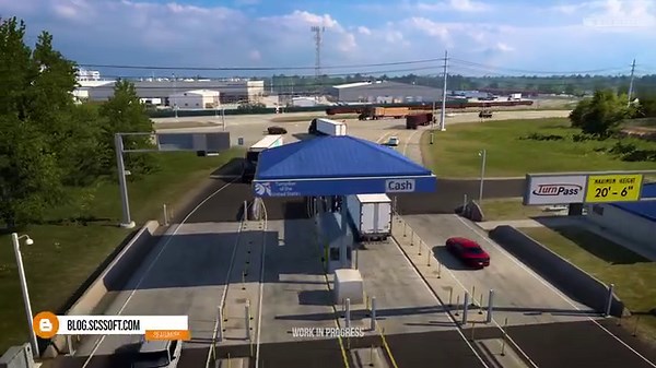 ⚠️ Large Loads & Tolls Ahead! ⚠️ Our upcoming Kansas DLC releasing on November 30th will feature new Special Transport Cargo & Routes, PLUS Turnpike Tolls with a new payment system 💵 Read more about it at our latest blogpost: https://blog.scssoft.com/2023/11/big-in-kansas-turnpike-tolls.html | American Truck Simulator