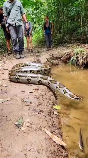 Python vs Electric Eel 🤯⚡️🐍 #animals #wildlife | lana rose