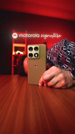 New Motorola Signature - First Time in India! #shorts #motorola